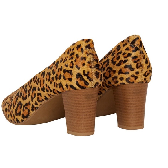 Used🐆LEOPARD print Genuine Cowhide & Leather Rope High Heel TREND 2025 Summer - Picture 9 of 12